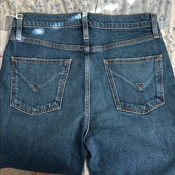 NWT Hudson Jeans Remi Hi Rise Ankle Straight Forward Seam Jeans Split Hem 28 - Picture 4 of 6